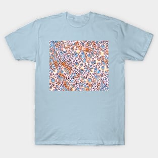 Pastel Blue mosaic T-Shirt